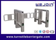 Portable Single Bridge type Swing Barrier Gate for Pedestrian , Supermarket Swing Gate