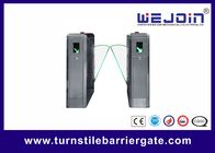 110V/220V stainless steel fast lane automatic access control system , flap barrier gates , barrier gates
