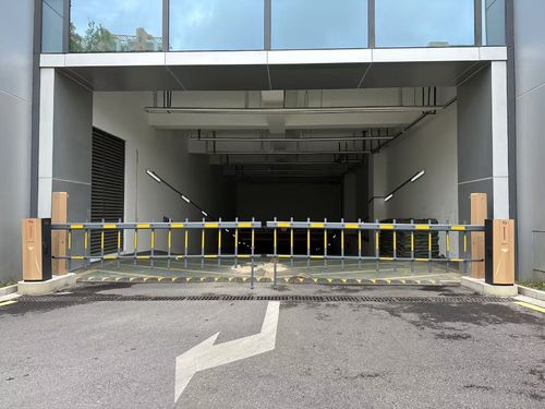 mais recente caso da empresa sobre WeJOIN Portão de barreira não de mola para lote de parque comercial