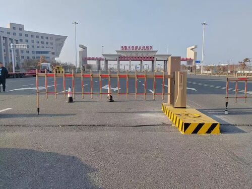 mais recente caso da empresa sobre E40Pro Barrier Gate | Main Entrance of Comprehensive Bonded Zone