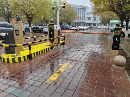 mais recente caso da empresa sobre E40Pro Barrier Gate | Enterprise Park in Rainy Region