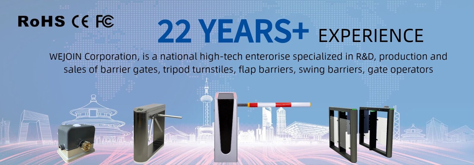 portas do cerco de catraca