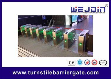 Torniquetes do acesso controlado de porta de velocidade do metro do metro da C.C. 24V