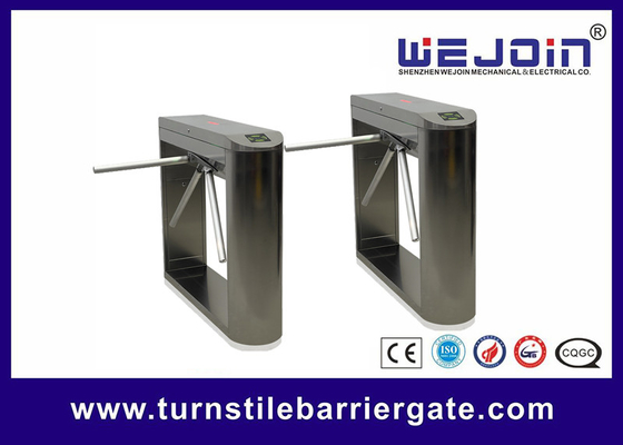 Torniquete automático completo do braço da gota do sistema do controle de acesso da porta RFID do torniquete do tripé