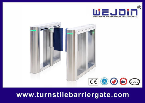 Portão de barreira de balanço anti-pincagem de infravermelho DC24V IP54 para torneira de controle de acesso
