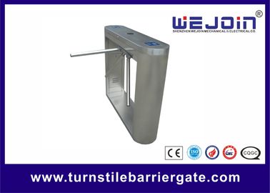 Controle de acesso pedestre ótico da segurança da porta manual do torniquete do tripé da barreira