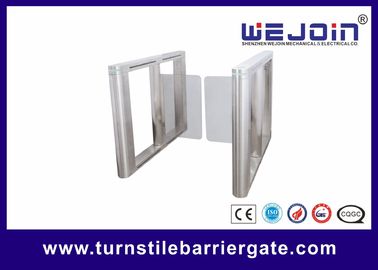 Porta de balanço pedestre da pista de vidro automática para áreas de nível elevado com cartão lido