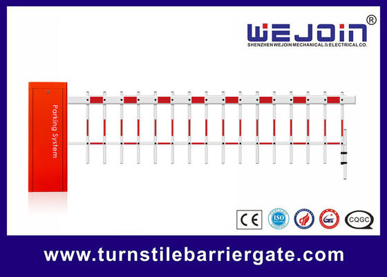 Barreiras automáticas inteligentes do parque de estacionamento do carro, sistema da porta da barreira que inverte no obstáculo