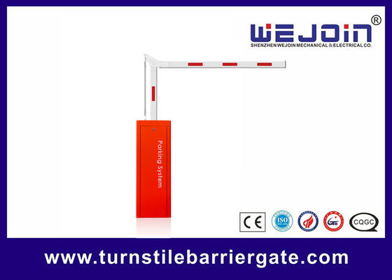 As barreiras automáticas de controle remoto do parque de estacionamento, barreira do veículo bloqueiam a carcaça de aço