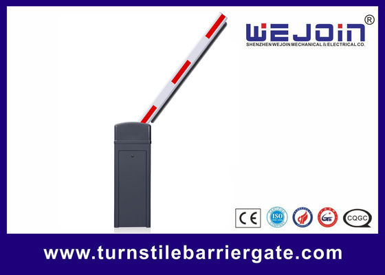 Fabricação profissional de barreira de braço reto com borracha preta para tráfego intenso
