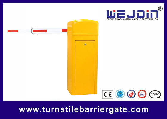 Amarelo 6m Telescópica braço reto porta de barreira DC24V motor sem escovas Shenzhen ISO aprovado