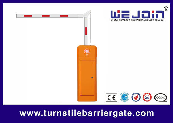 Porta de barreira automática com motor sem escovas DC24V, transmissão de engrenagem de minhoca durável e proteção inteligente contra colisões para estacionamentos
