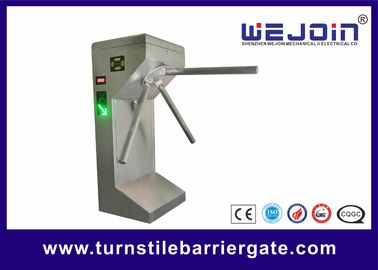 Meia porta automática do torniquete do tripé do preço do torniquete do cartão de IC