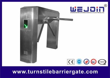 Impressão digital contrária Rfid do Esd que desliza o controle de acesso DC12V da porta do torniquete do tripé