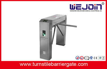Meia porta da barreira do torniquete do crescimento do tripé da altura de aço inoxidável com alarme da emergência