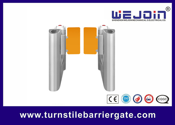 Escove o aço 304 da barreira do torniquete da impressão digital de DC24V Rifd