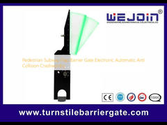 Pedestrian Subway Flap Barrier Gate Electronic Automatic Anti Collision Crashworthy