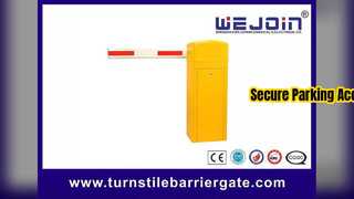 barreiras automáticas do parque de estacionamento