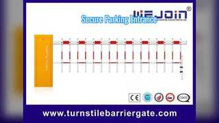 Motor CA de barreira de estacionamento de cerca de alumínio