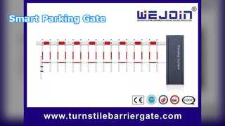 Barreira automatizada do estacionamento da porta 6M do crescimento
